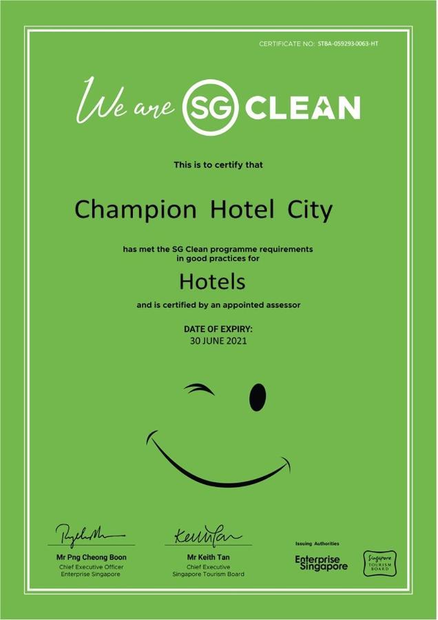 Champion Hotel City Singapore Exterior photo